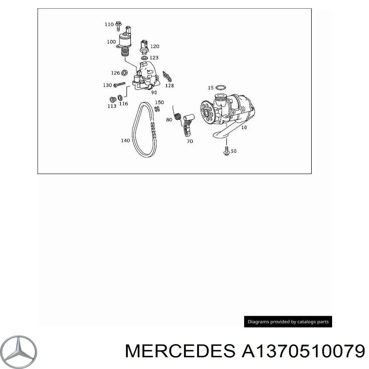  Mercedes A1370510079 цена, от 101.35 USD
