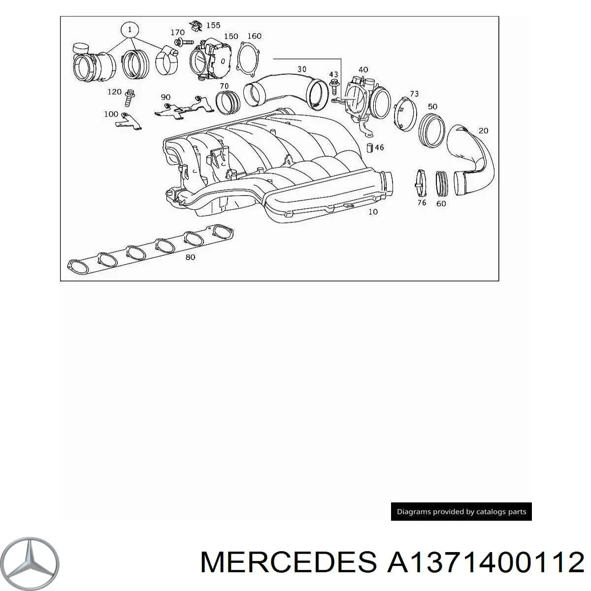 A1371400112 Mercedes 