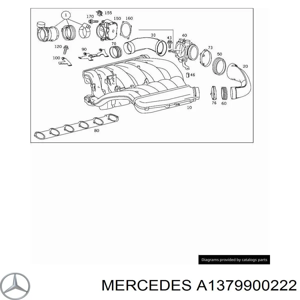 A1379900222 Mercedes 