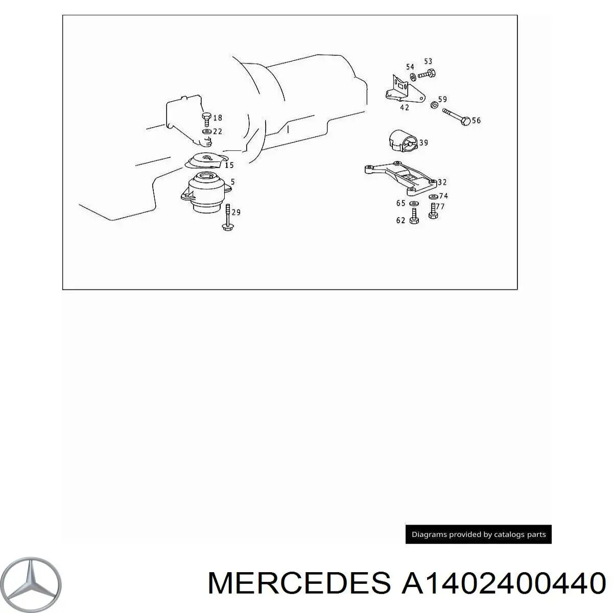 A1402400440 Mercedes 