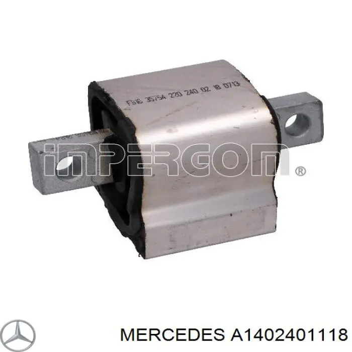 A1402401118 Mercedes подушка трансмиссии (опора коробки передач)