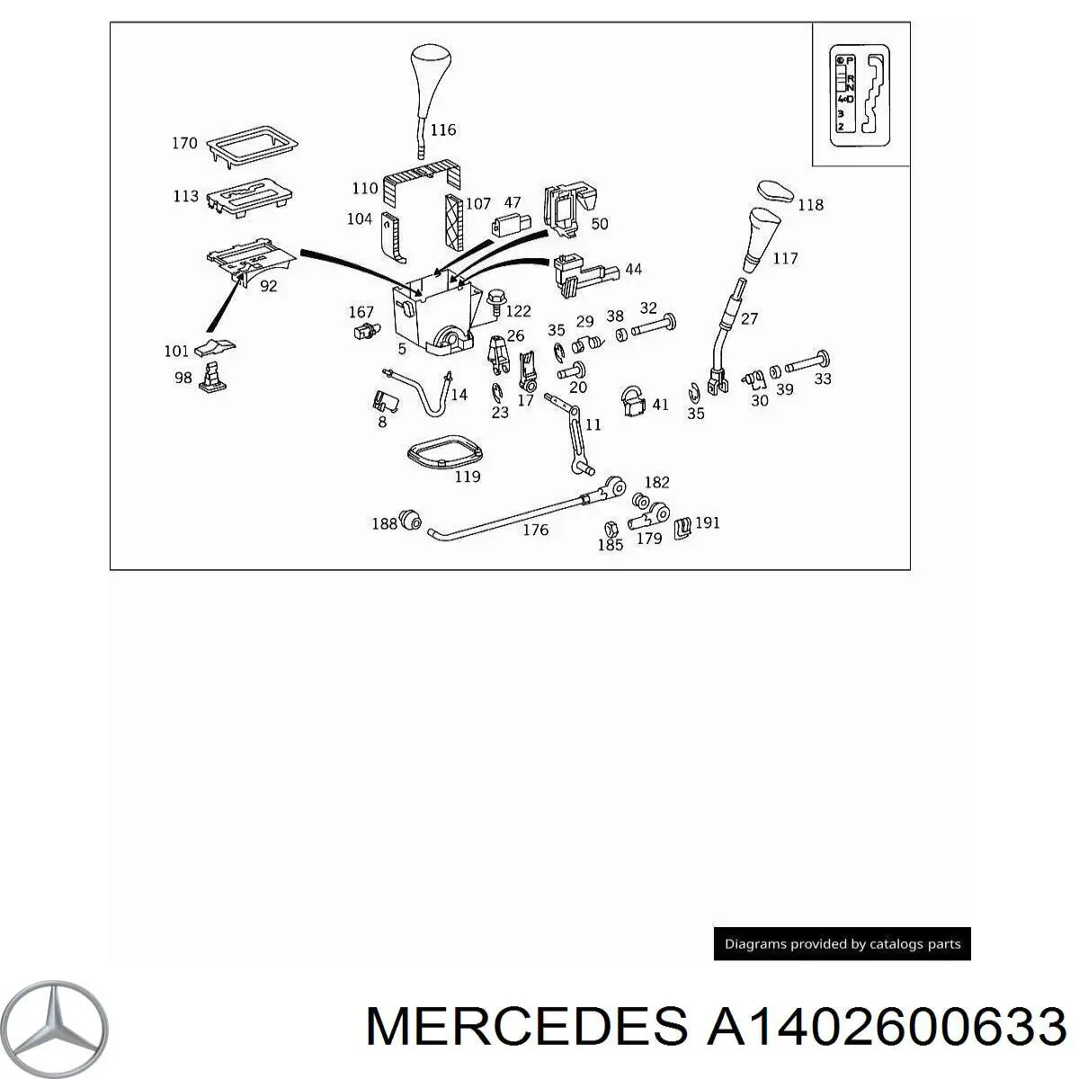 A1402600633 Mercedes 