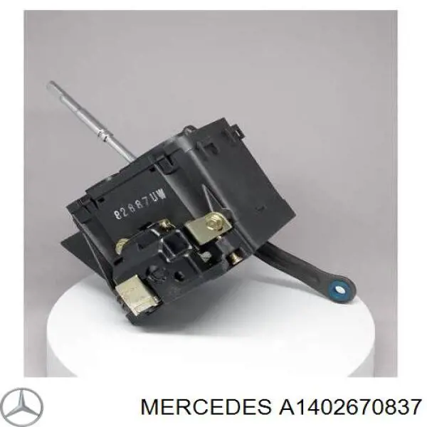 Mecanismo de mudança (ligação) para Mercedes E  S210