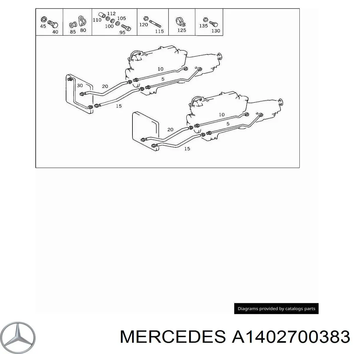 A1402700383 Mercedes Индикатор уровня масла в автомате