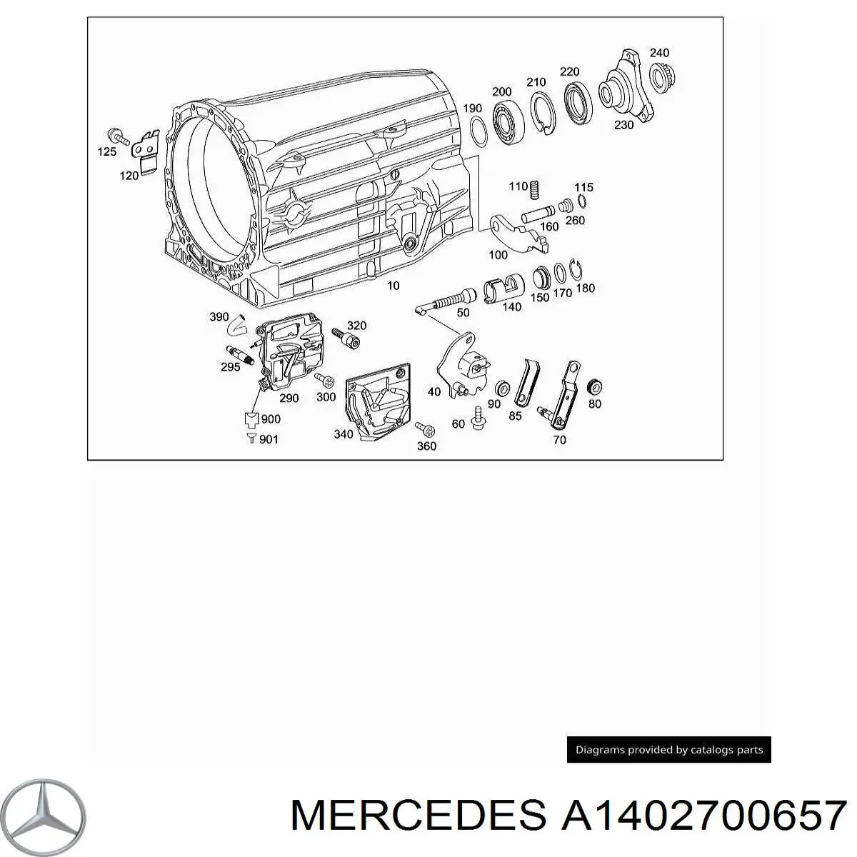  Mercedes A1402700657 цена, от 11.40 USD