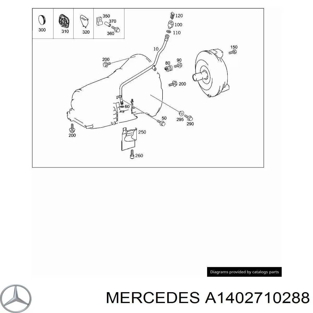 A1402710288 Mercedes 