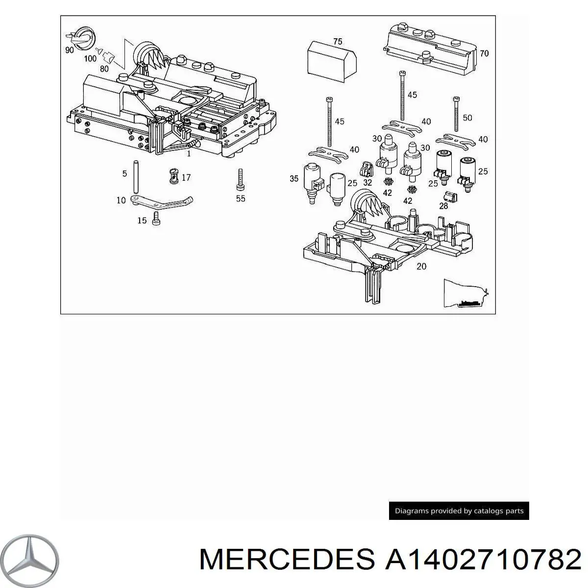 A1402710782 Mercedes 