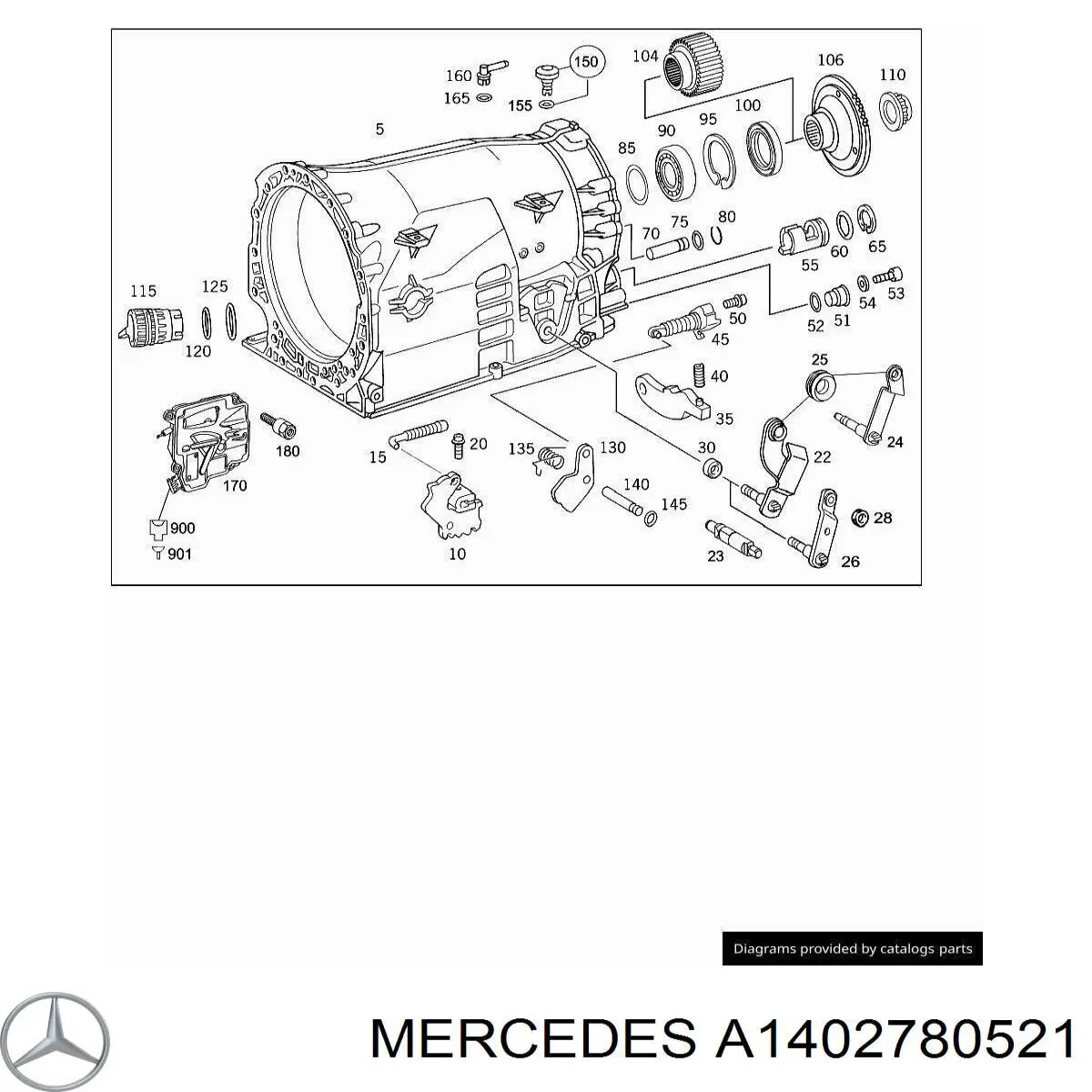  Mercedes A1402780521 цена, от 24.07 USD
