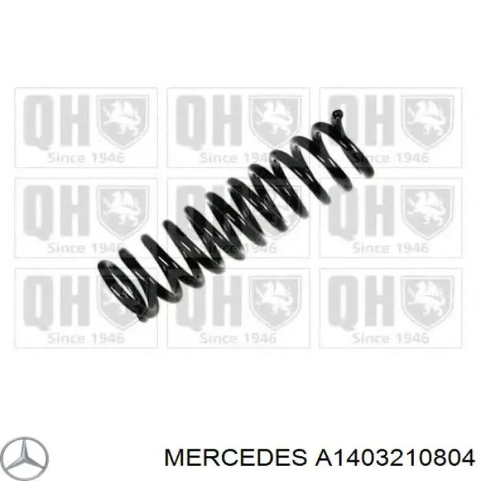 A1403210804 Mercedes Пружина передней подвески