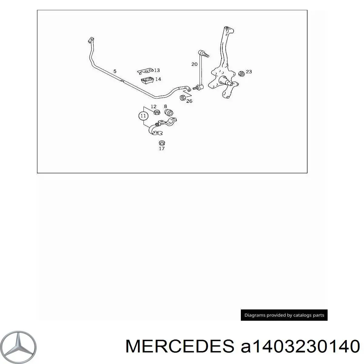 A1403230140 Mercedes 