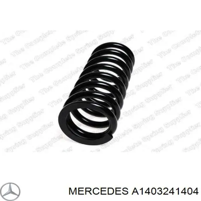 A1403241404 Mercedes пружина задняя