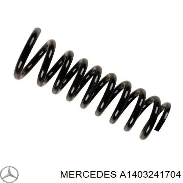 A1403241704 Mercedes пружина задняя