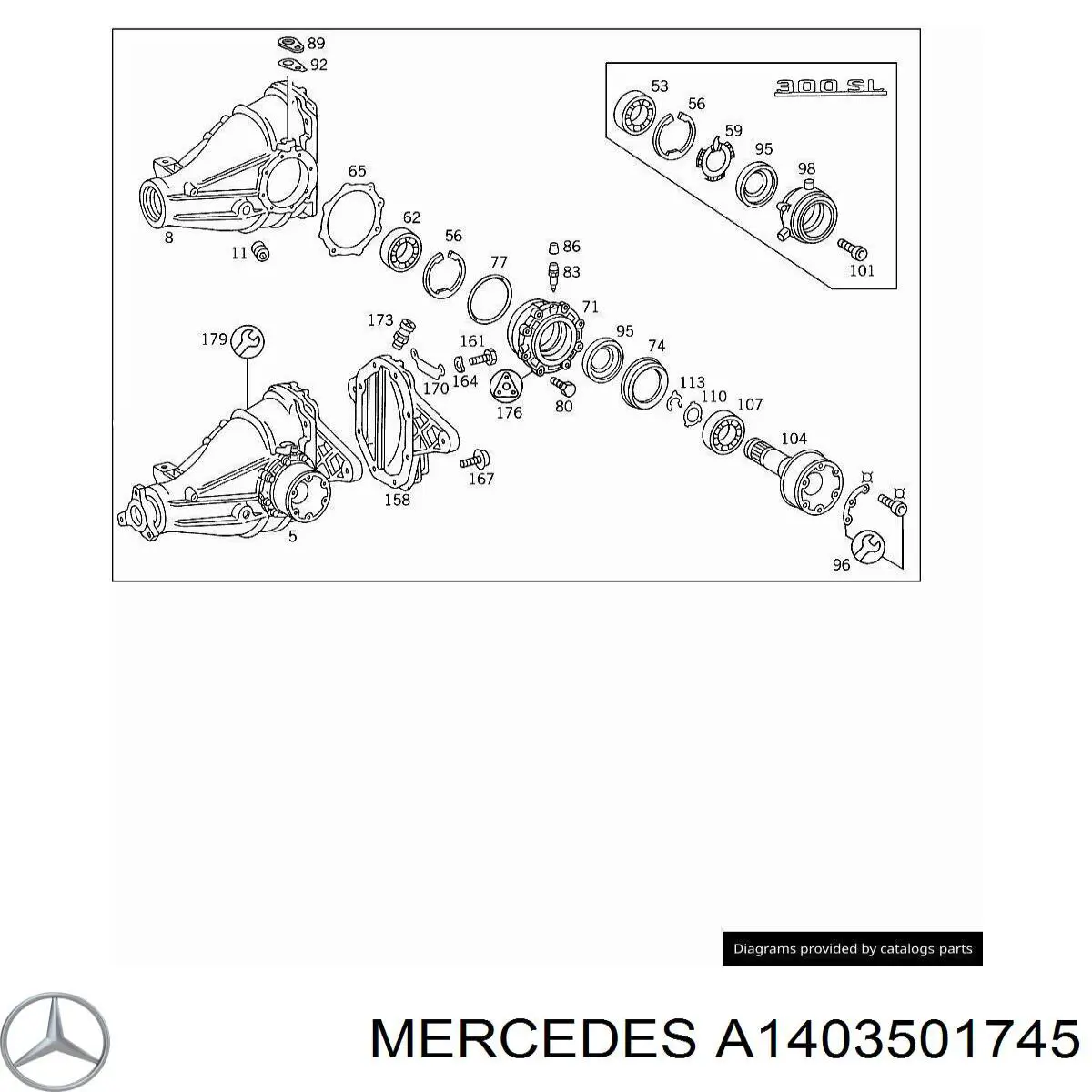 A1403501745 Mercedes 