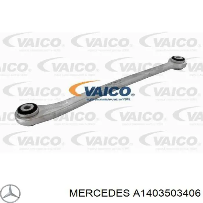 A1403503406 Mercedes barra transversal de suspensão traseira