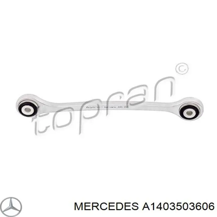 A1403503606 Mercedes braço oscilante superior esquerdo/direito de suspensão traseira