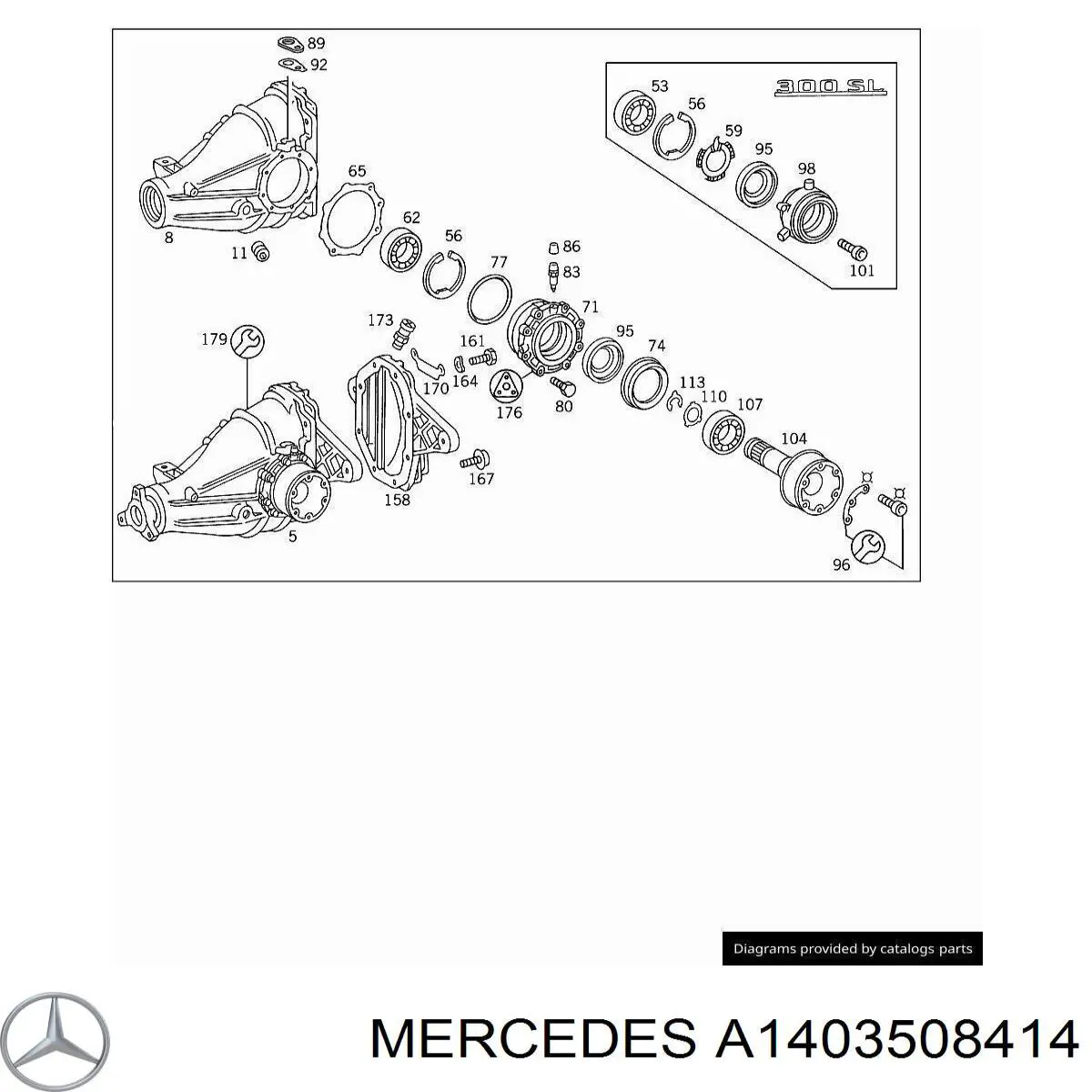A1403503314 Mercedes 