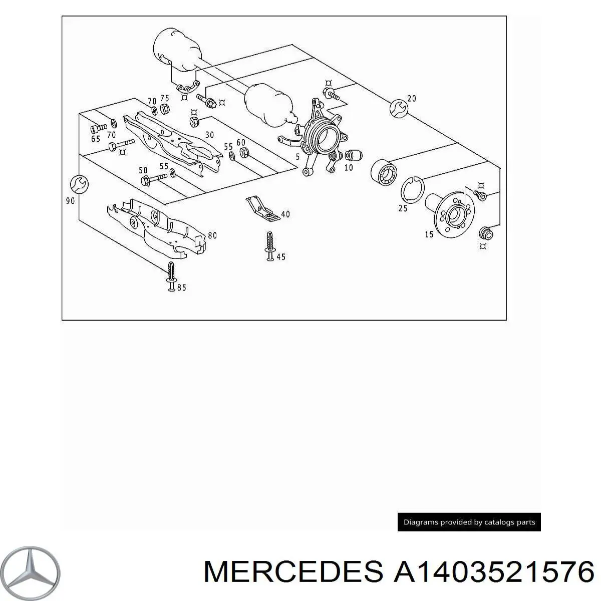 Купить A1403521576 Mercedes 