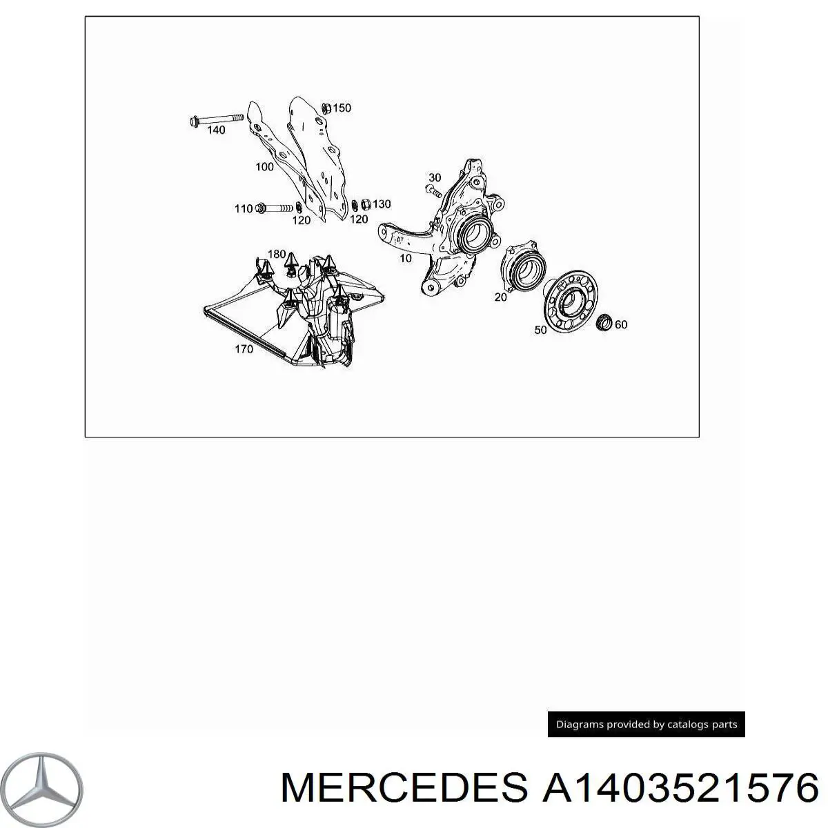  Mercedes A1403521576 цена, от 2.62 USD