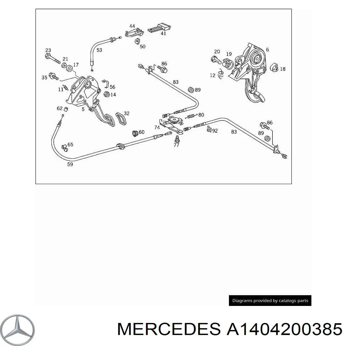  A1404200385 Mercedes