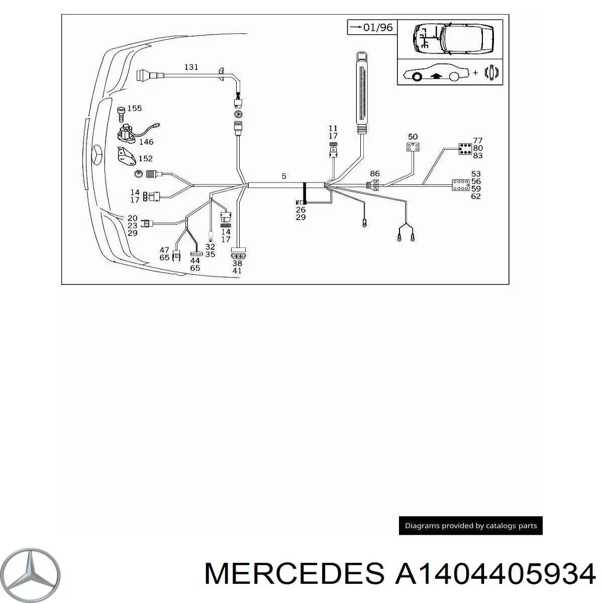 A1404405934 Mercedes 