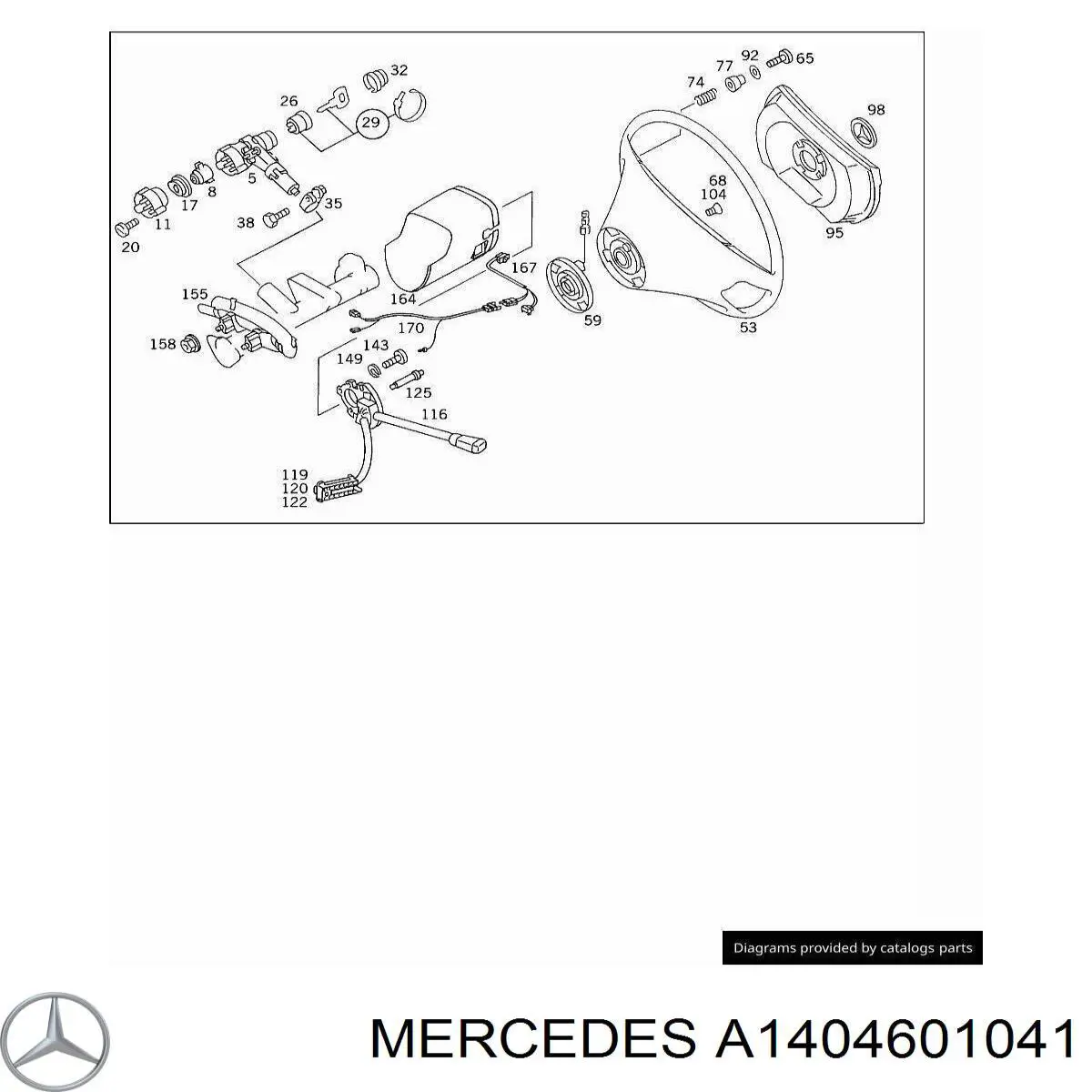 A1404601041 Mercedes 