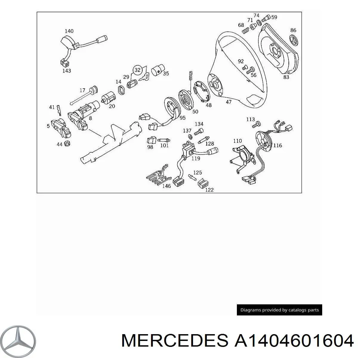 A1404601604 Mercedes 