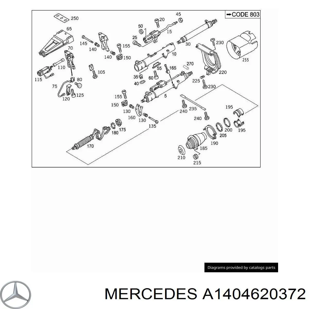  Mercedes A1404620372 цена, от 6.50 USD
