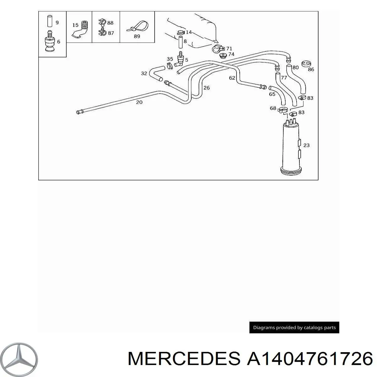 A1404761726 Mercedes 