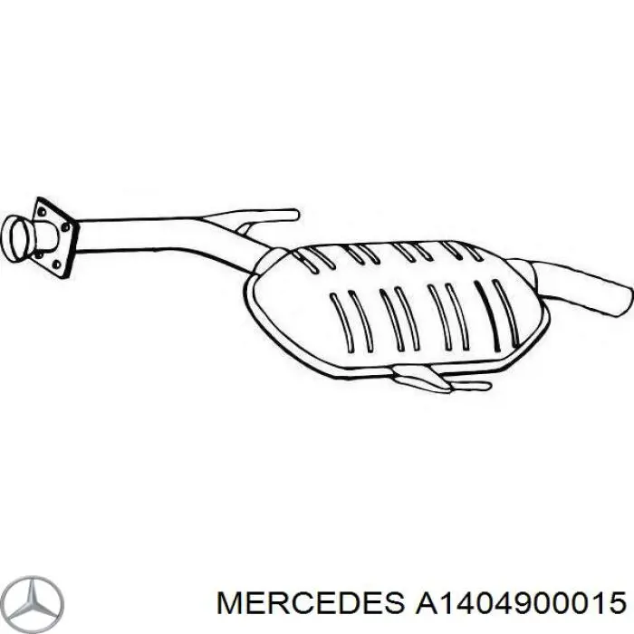 A1404900015 Mercedes 