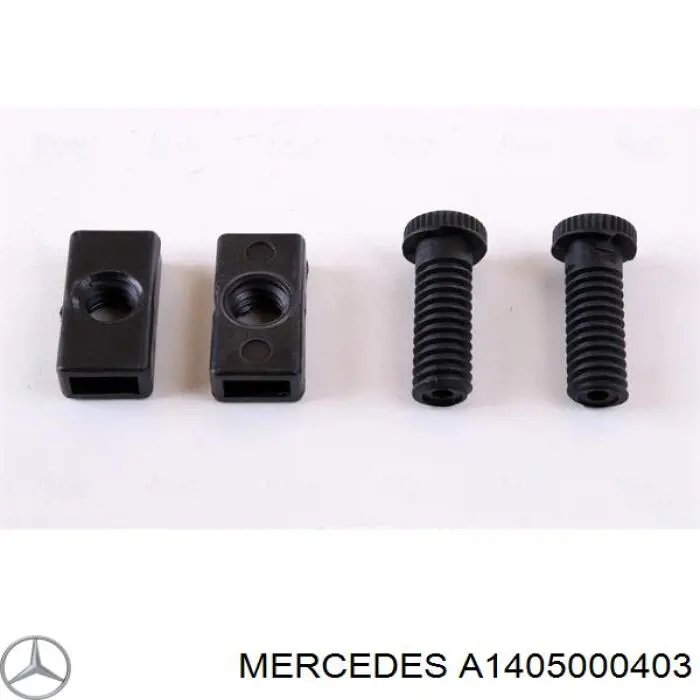 A1405000403 Mercedes Радиатор основной
