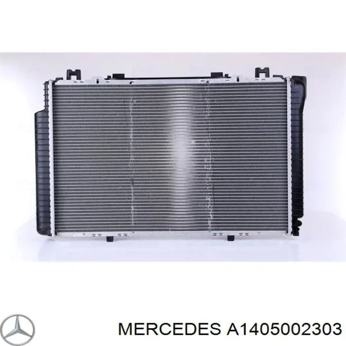 A1405002303 Mercedes Радиатор основной
