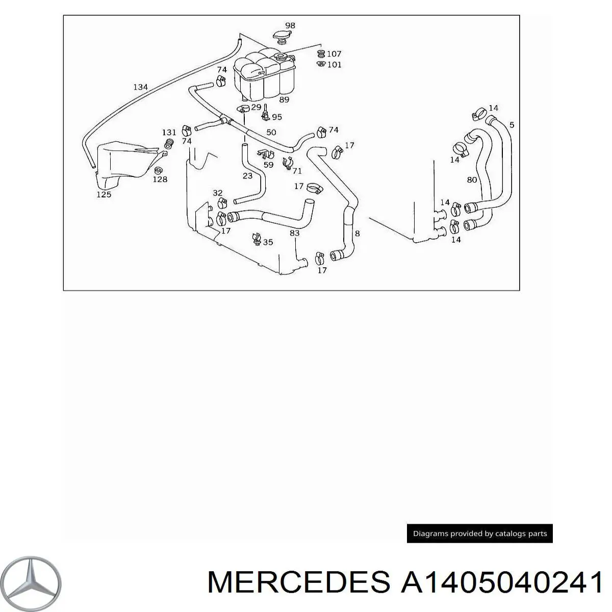 A1405040241 Mercedes 