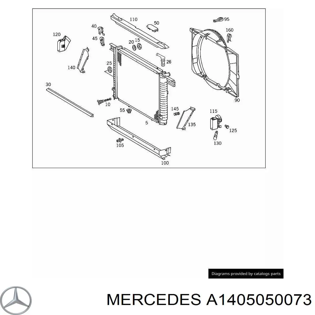  A1405050073 Mercedes