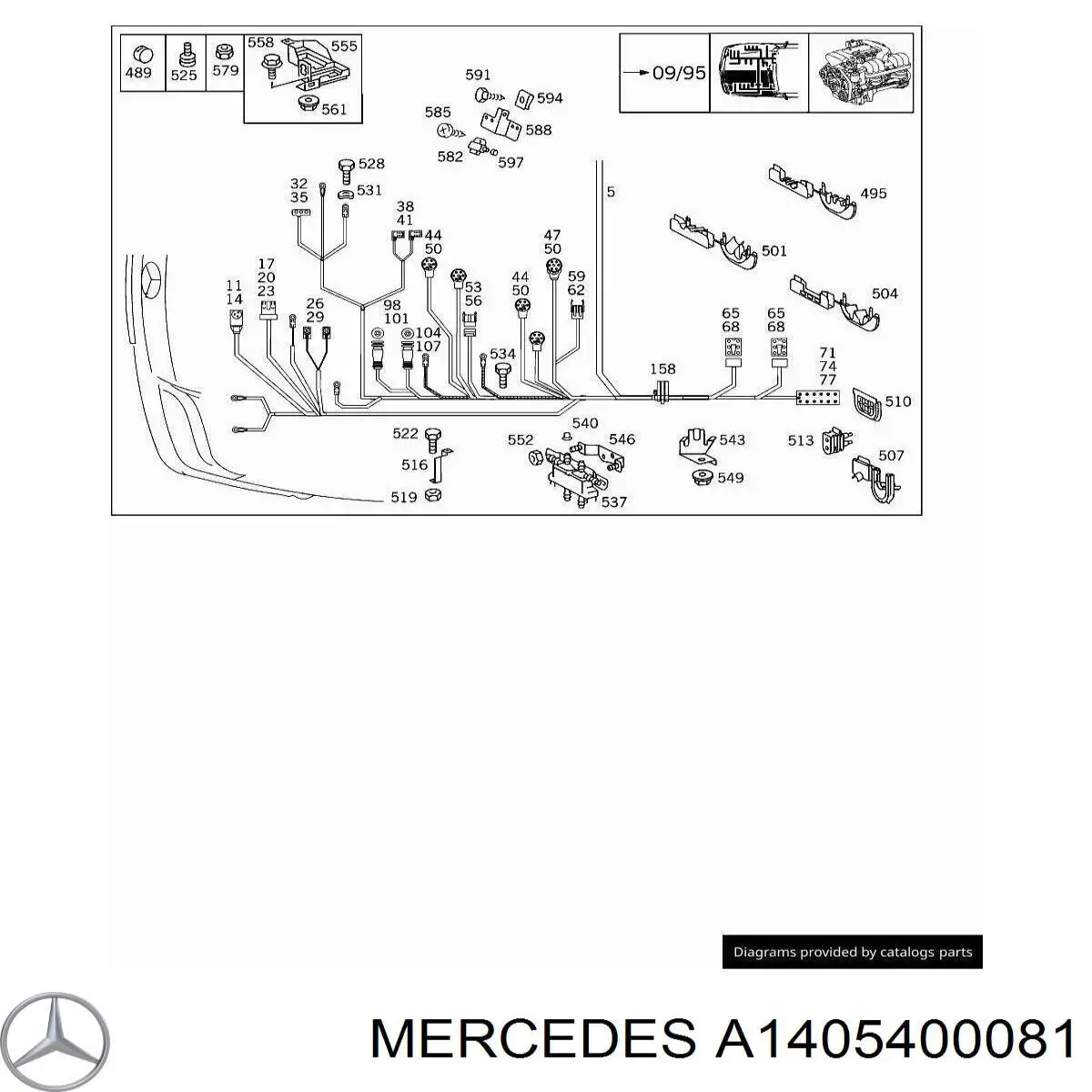  A1405400081 Mercedes