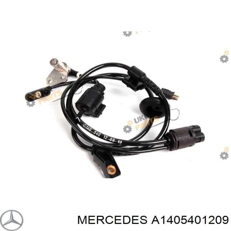 Датчик износа тормозных колодок, передний левый на Mercedes S (W140)