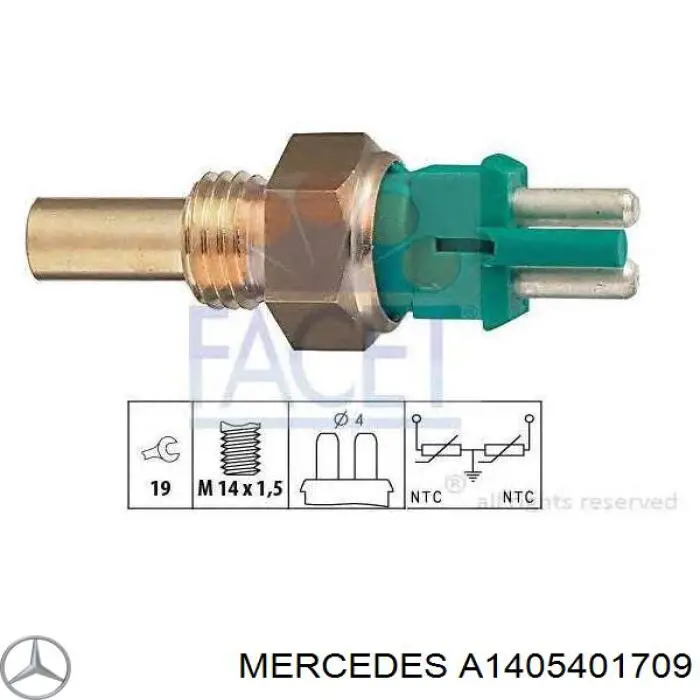  A1405401709 Mercedes