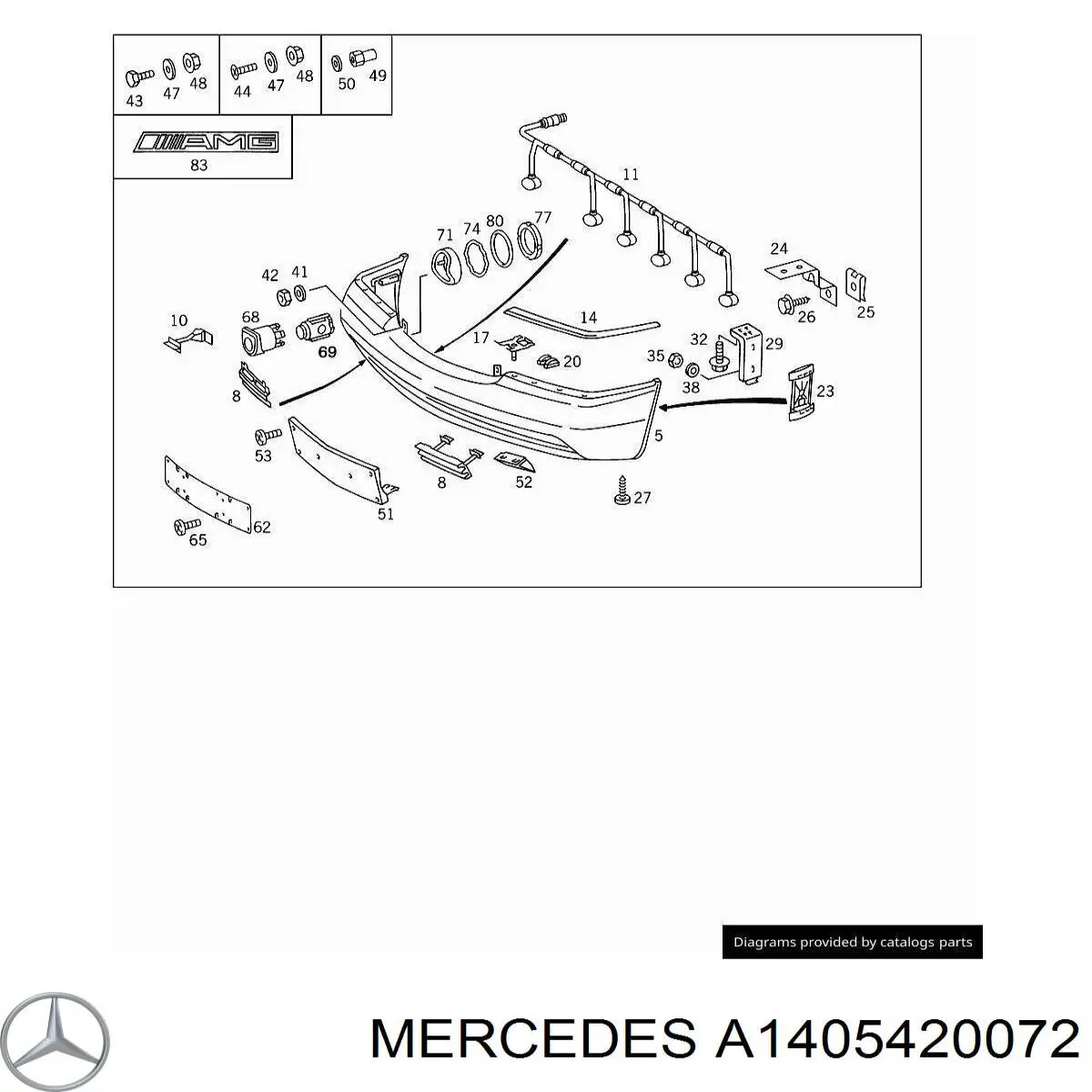 A1405420072 Mercedes 