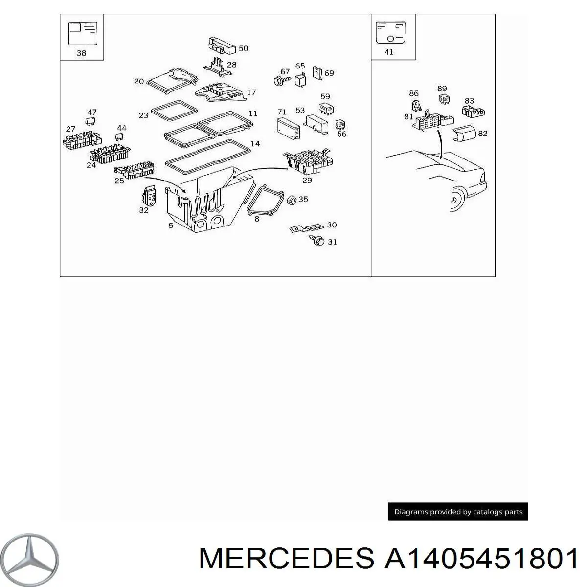  A1405451801 Mercedes