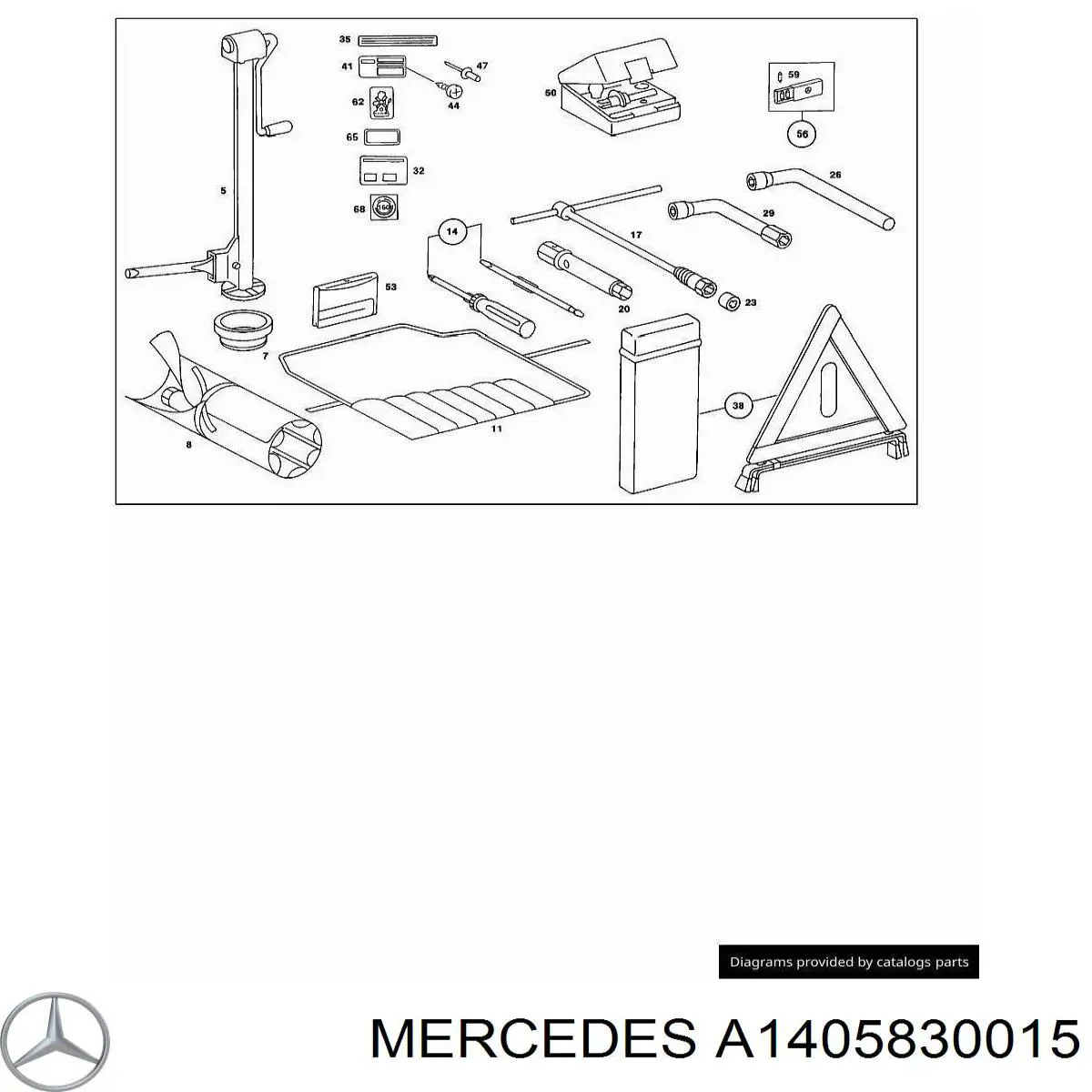  A1405830015 Mercedes