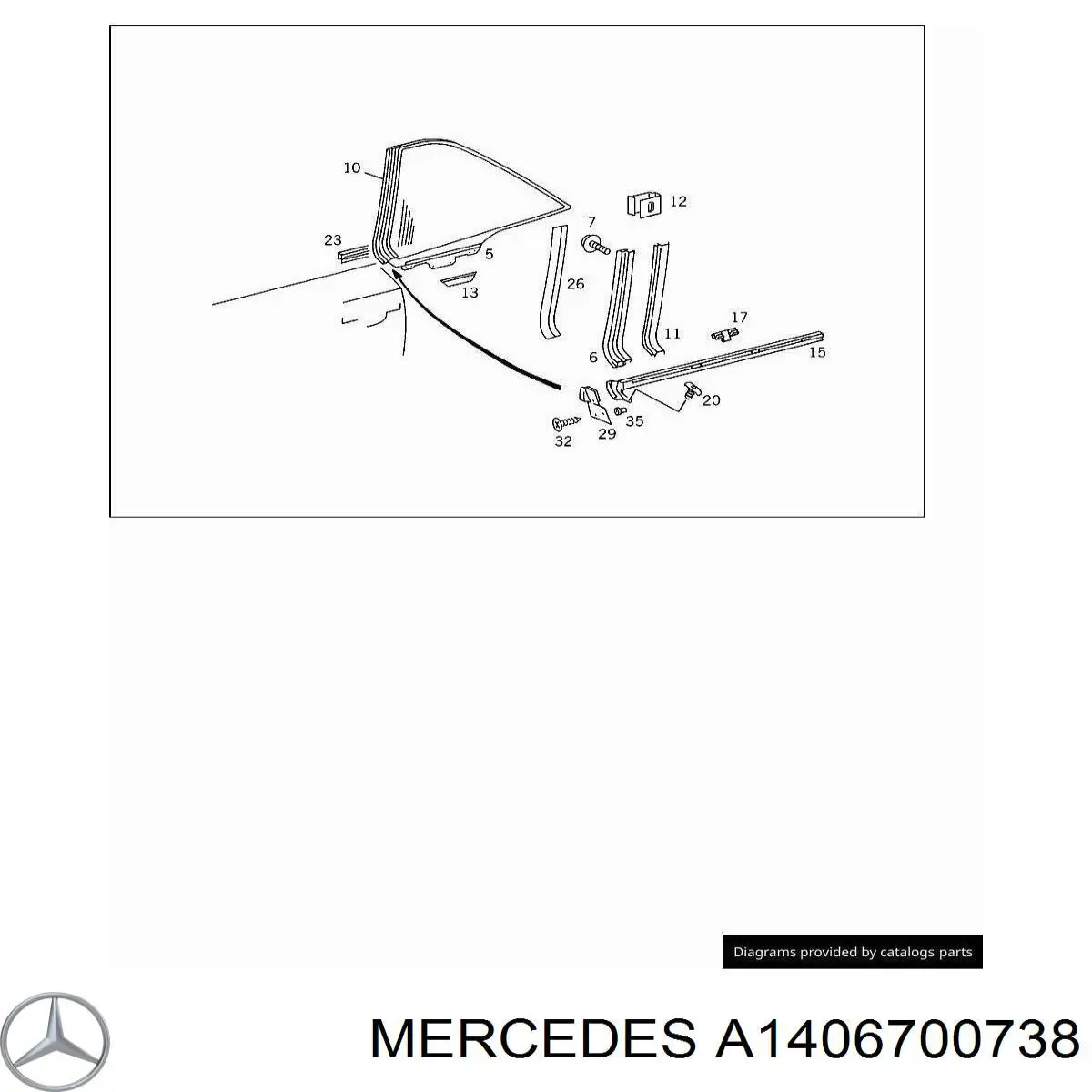 A1406700738 Mercedes 