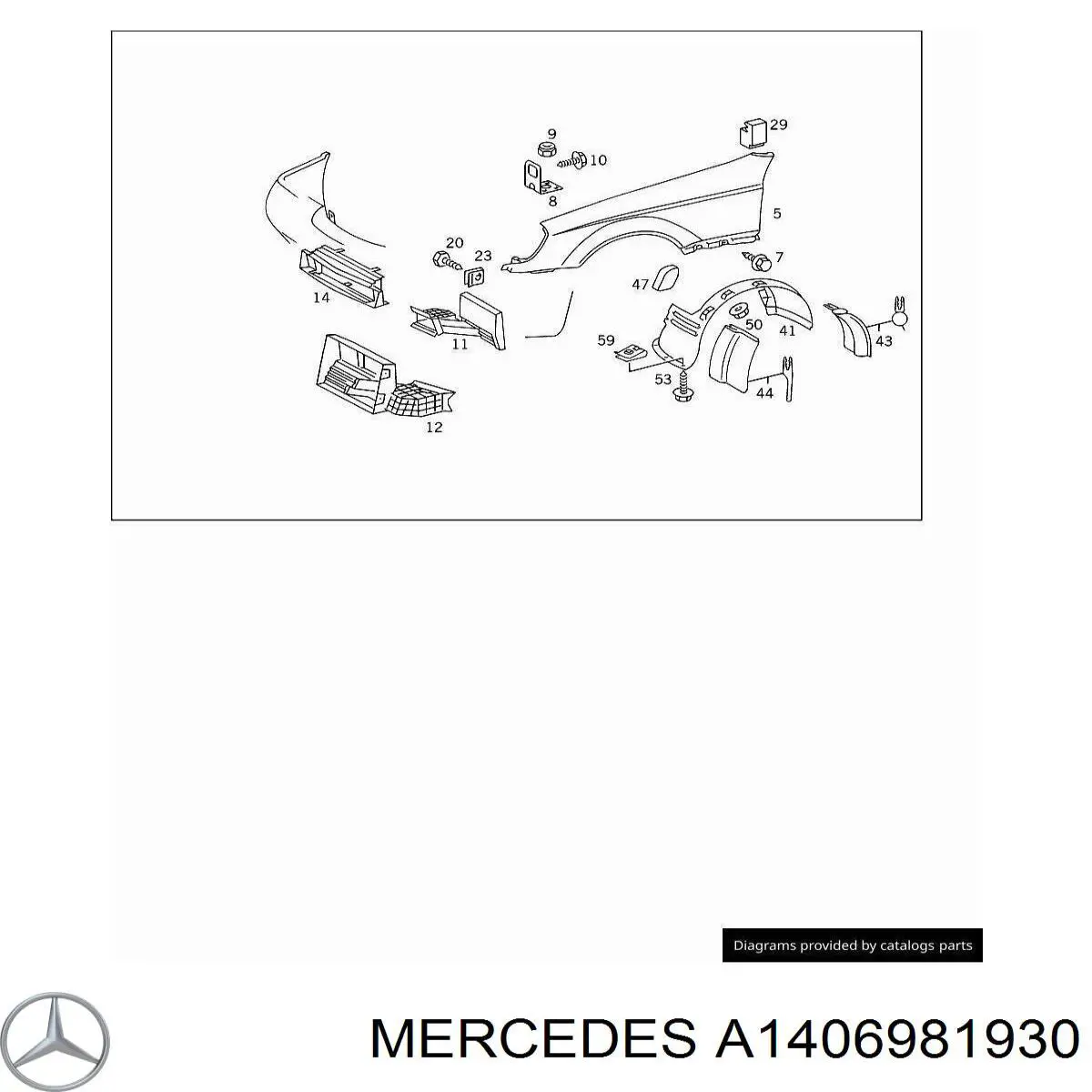 A1406981930 Mercedes 