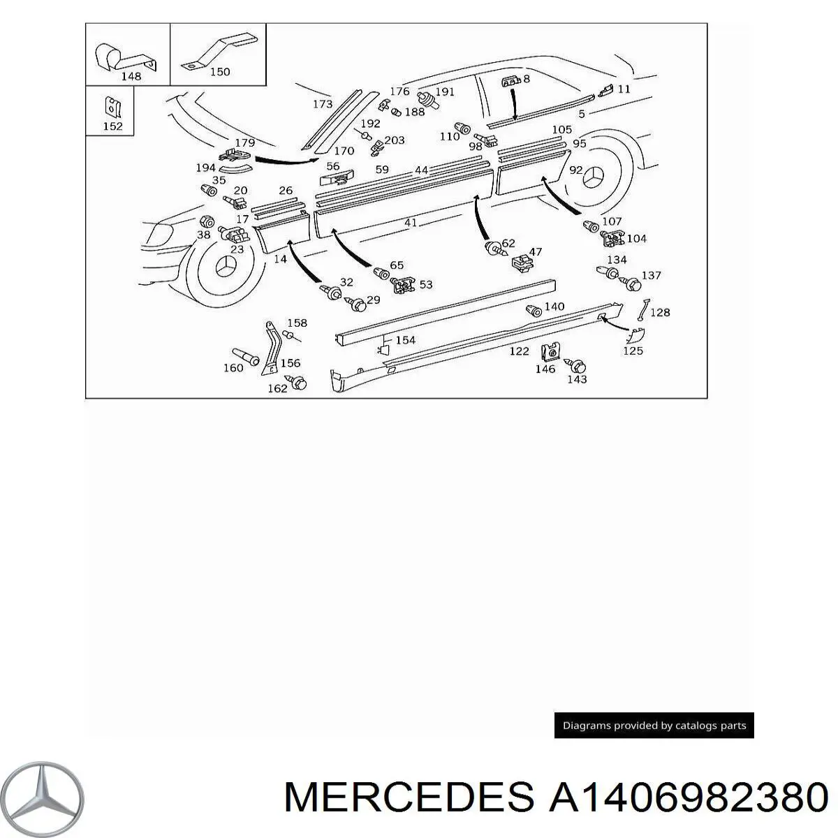 A1406982380 Mercedes 