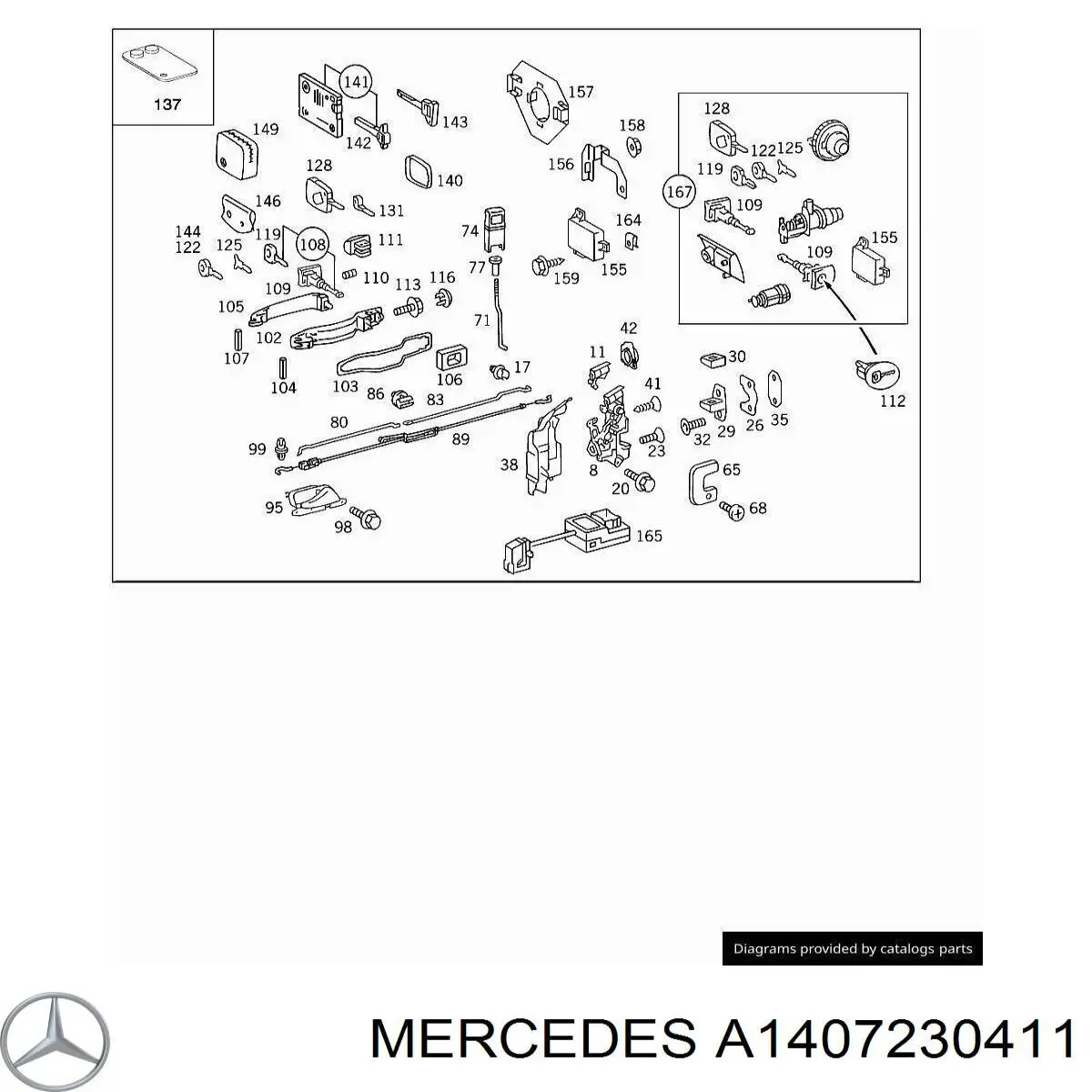 A1407230411 Mercedes 