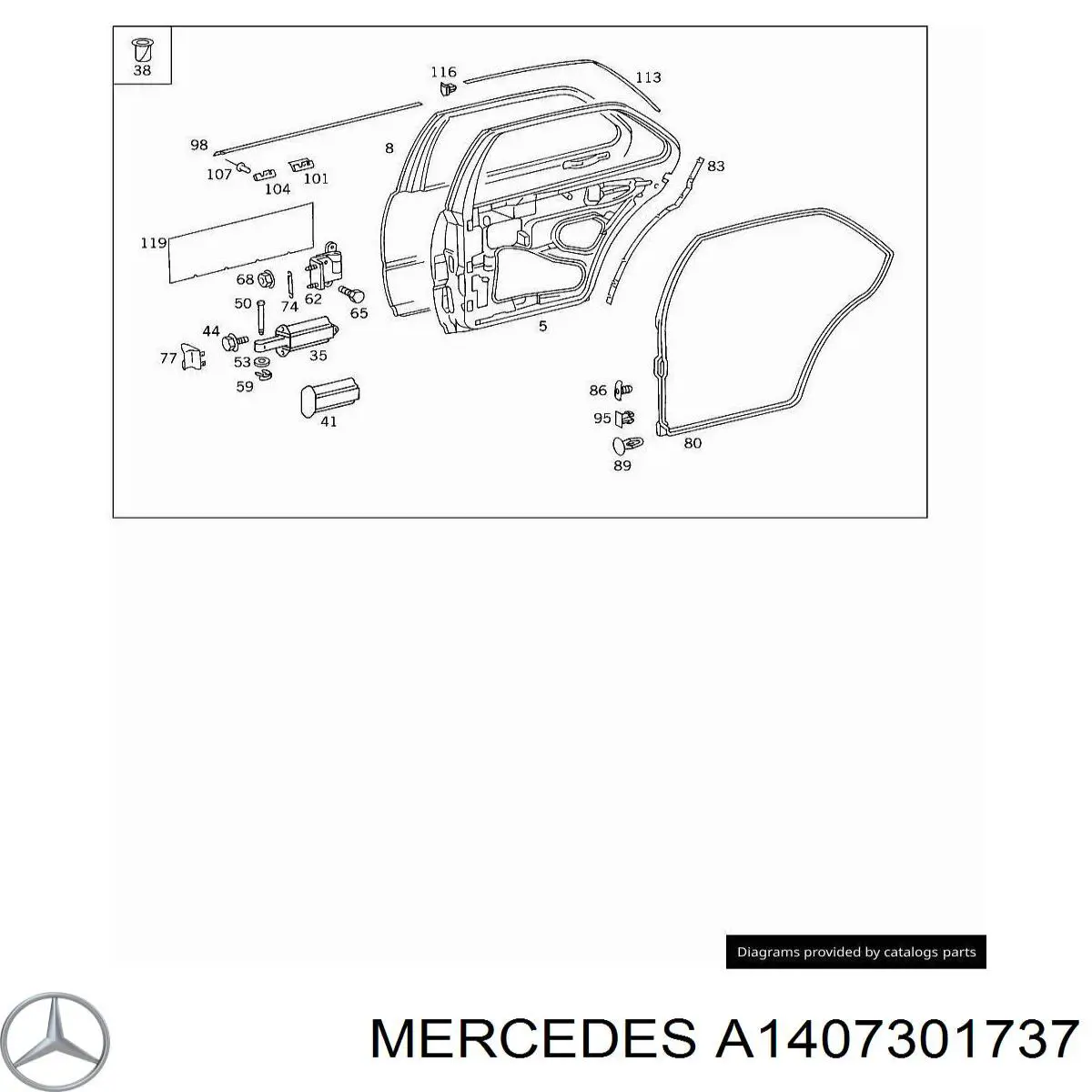 A1407300137 Mercedes 