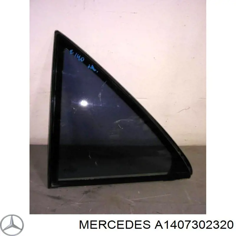 Стекло-форточка двери задней левой A1407302320 Mercedes