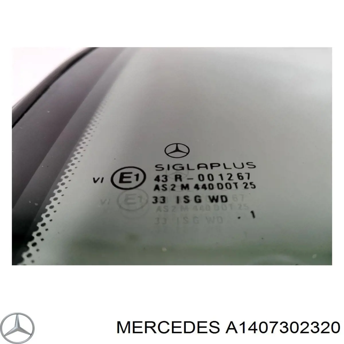 Купить A1407302320 Mercedes Уголок задней левой двери
