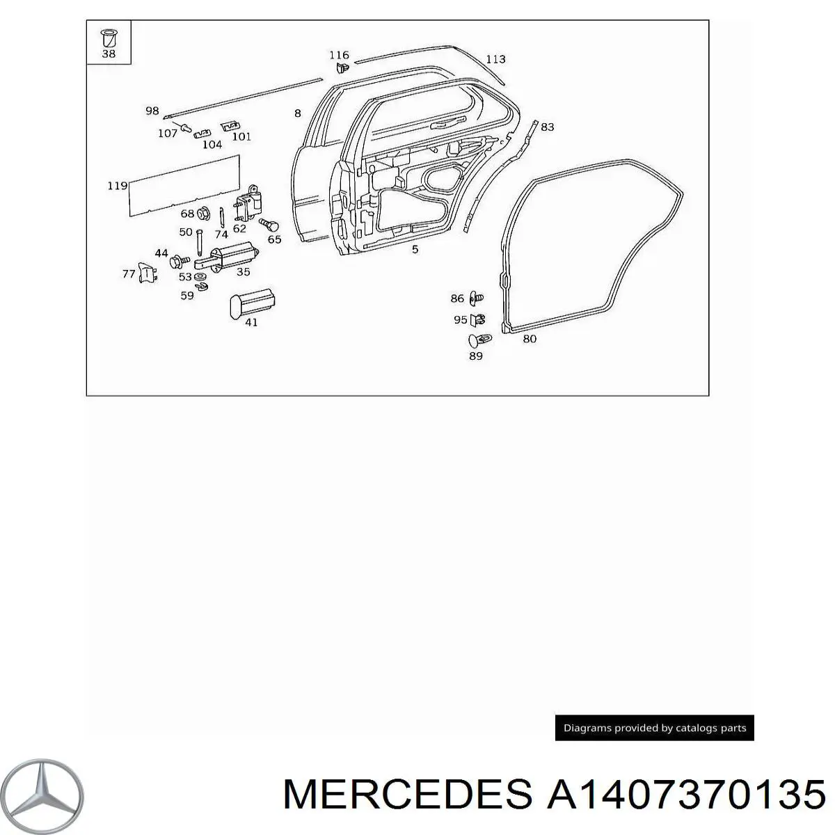 A1407370135 Mercedes 