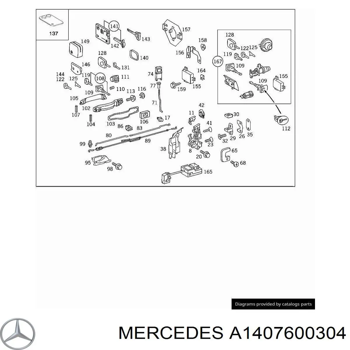 A1407600304 Mercedes 