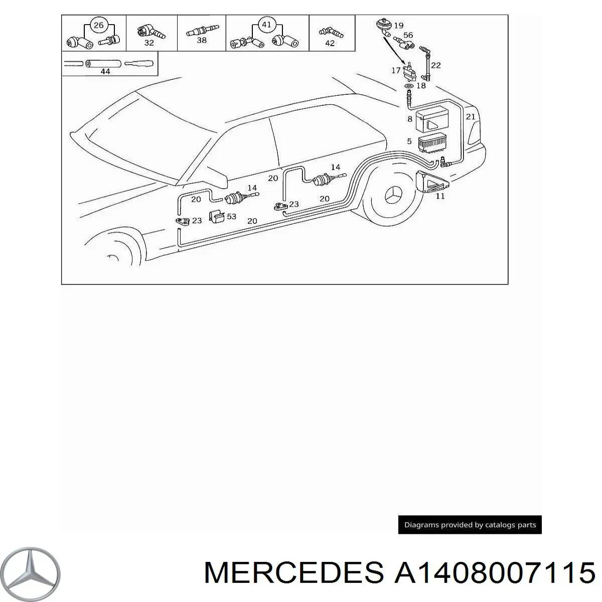 A1408007115 Mercedes 