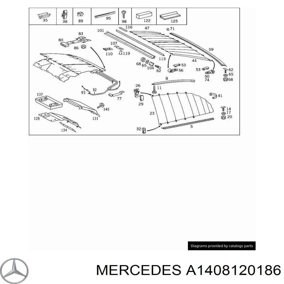 A1408120186 Mercedes 